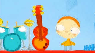 O Dia em que o Henry Encontrou...  Uma guitarra!   Desenho Animado Divertido para Crianças