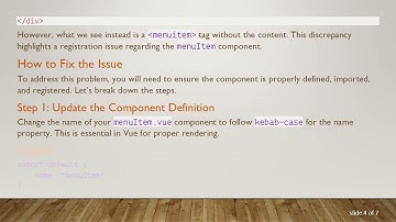 Fixing Your Vue.js Component Building: Why It
