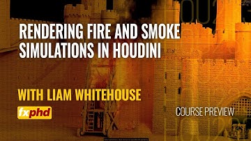 HOU233: Rendering Fire and Smoke Simulations in Houdini