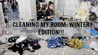 Cleaning my room: Winter Edition!!!!!