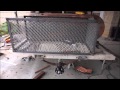 Propane tank smoker / grill trailer build Part 10 -  Fire wood basket