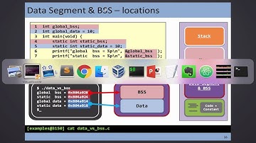 CSCI 3150, 2016-04-12, Global Variables & Stack