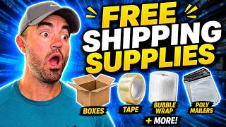 How To Get ALL Of Your Shipping Supplies For Free!