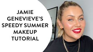 Jamie Genevieve’s speedy summer makeup tutorial | Get The Gloss