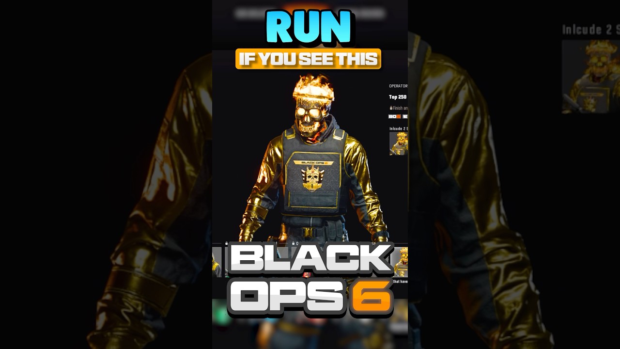 *RUN* if you see this in BACK OPS 6