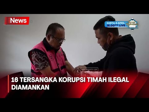 Kejagung Tetapkan 16 Tersangka Kasus Korupsi Timah Ilegal - iNews Sore 04/04
