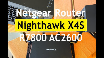 Netgear R7800 AC2600 Nighthawk X4S | unboxing