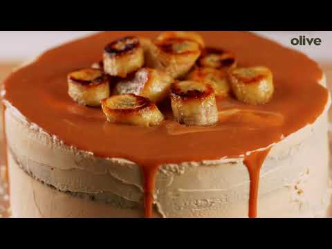 How to layer a banoffee cake | Olive