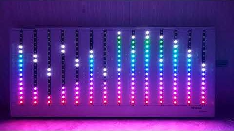 Цветомузыка 14 канальная на 2-х MSGEQ7 + Arduino