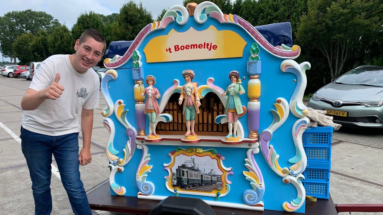 Draaiorgel 'het Boemeltje' Speelt Boemeltje van purmerend