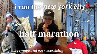 The reality of training for the New York City half marathon. A Vlog.