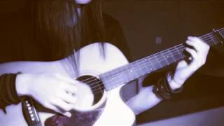 Video thumbnail of "Alcest - Sur L'Océan Couleur De Fer (Acoustic guitar cover)"