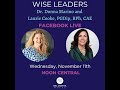 Wise leader interview with laurie cooke ceo fo the healthcare businesswomens association