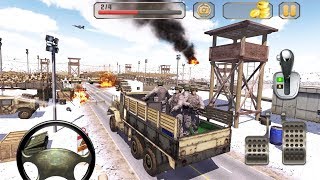 Us Army Truck Driving Truck Simulator 2019 - Android GamePlay 3D screenshot 2