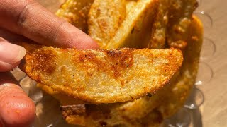 Baked Potato Wedges | Healthy Wedges | Baked potato fries | How to Make Potato Wedges