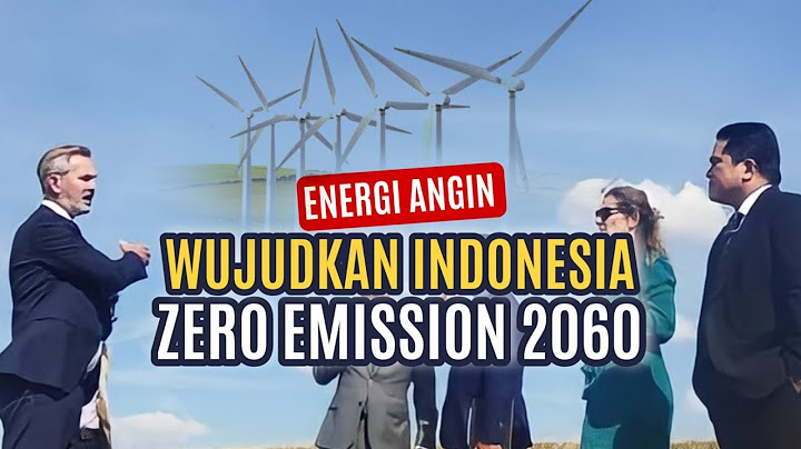 Tiru Belanda, Erick Thohir Ingin Buat Pembangkit Listrik Tenaga Angin di Indonesia