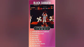 Black Sabbath MIX Best Songs #shorts ~ 1960s Music ~ Top British Metal, Rock, Album Rock, Pop Music