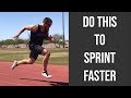 Do This To Sprint Faster - Hammer Action Of Legs In Sprinting Technique