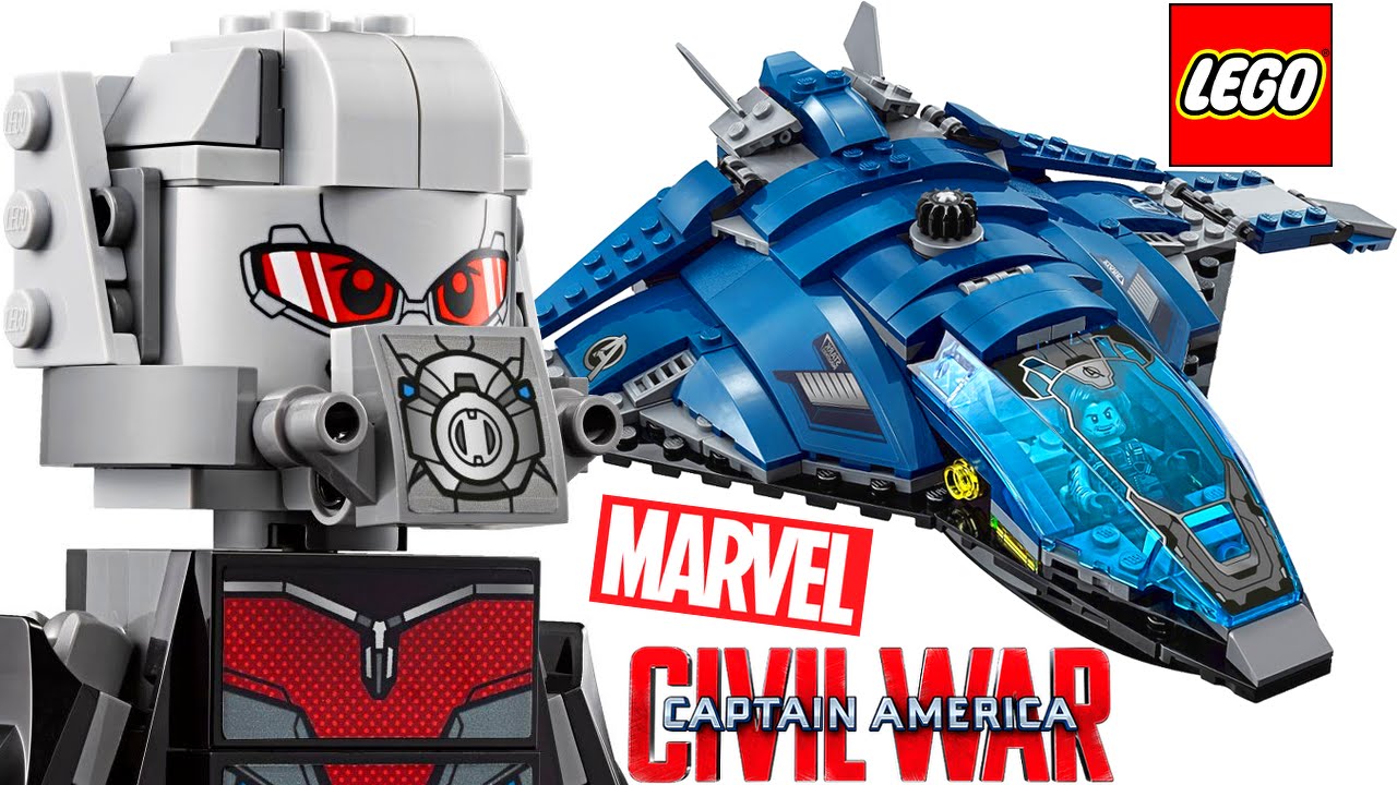 LEGO Marvel Super Hero Airport Battle 76051 Civil War Review