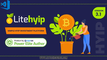 LiteHYIP V3.1 - Simple HYIP Investment Platform