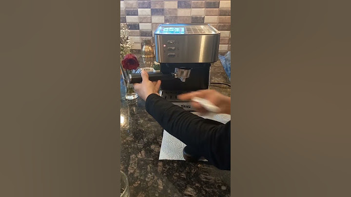 طريقة عمل الإسبريسو ☕