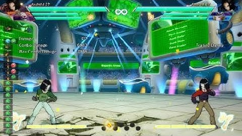 DBFZ - Android 17 2 Bar Corner Combo No Assists/Sparking (6000 DMG)