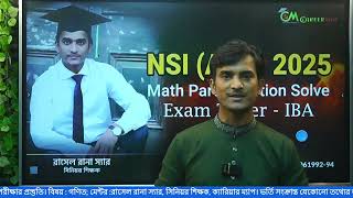 NSI-AD Math Solve Class