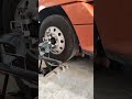 how is an alignment done on big truck