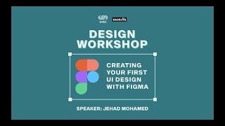 Creating your first UI design in Figma | Design Workshop | Jehad Mohamed