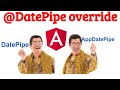 Date pipe angular. Локализация и настройка формата даты