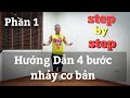 🔴 Hướng Dẫn 4 bước nhảy cơ bản cho người mới bắt đầu nhảy Zumba / P1 Leo