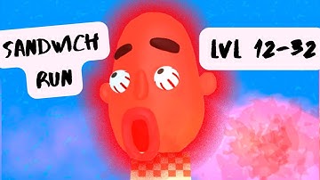 Sandwich Run lvl 12-32, Game Mobile Pro Walkthrough Newtrailers Update Gameplay iOS,Android