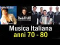Musica italiana anni 70  80  best italian music 70s80s  miglior playlist di musica italiana