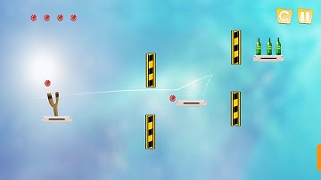 Hit Bottles Knock Down-2 (HARD LEVELS 31-40) Bottle Shooting Game-2 Game Play Walkthrough.