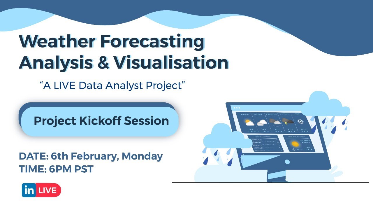 Weather Forecasting Analysis Visualisation YouTube