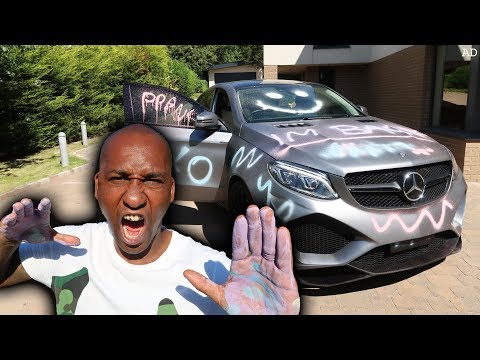 spray-painted-my-dads-car-prank!!-(angry-dad-flips)