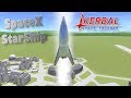 KSP StarShip Space X interplanetary craft