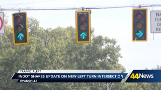 INDOT shares update on new left turn intersection