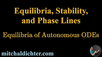 Equilibria of Autonomous ODEs
