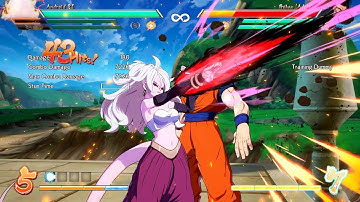 DBFZ - Android 21 2H 0 bar TOD