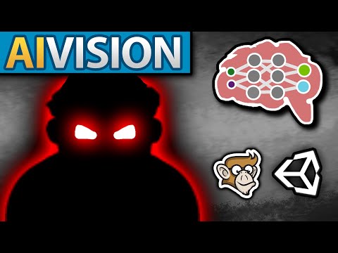 How to use Machine Learning AI Vision with Unity ML-Agents!