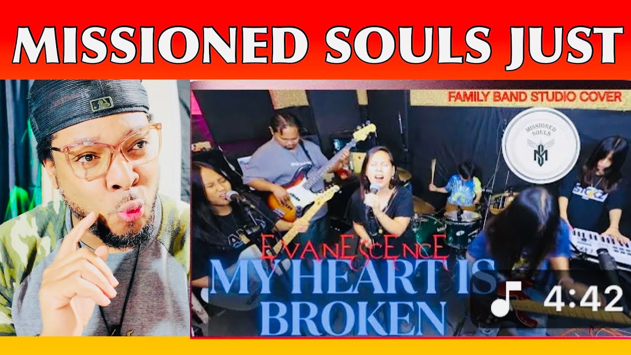 MY HEART IS BROKEN by Evanescence | Missioned Souls | GK INT'L REACTION