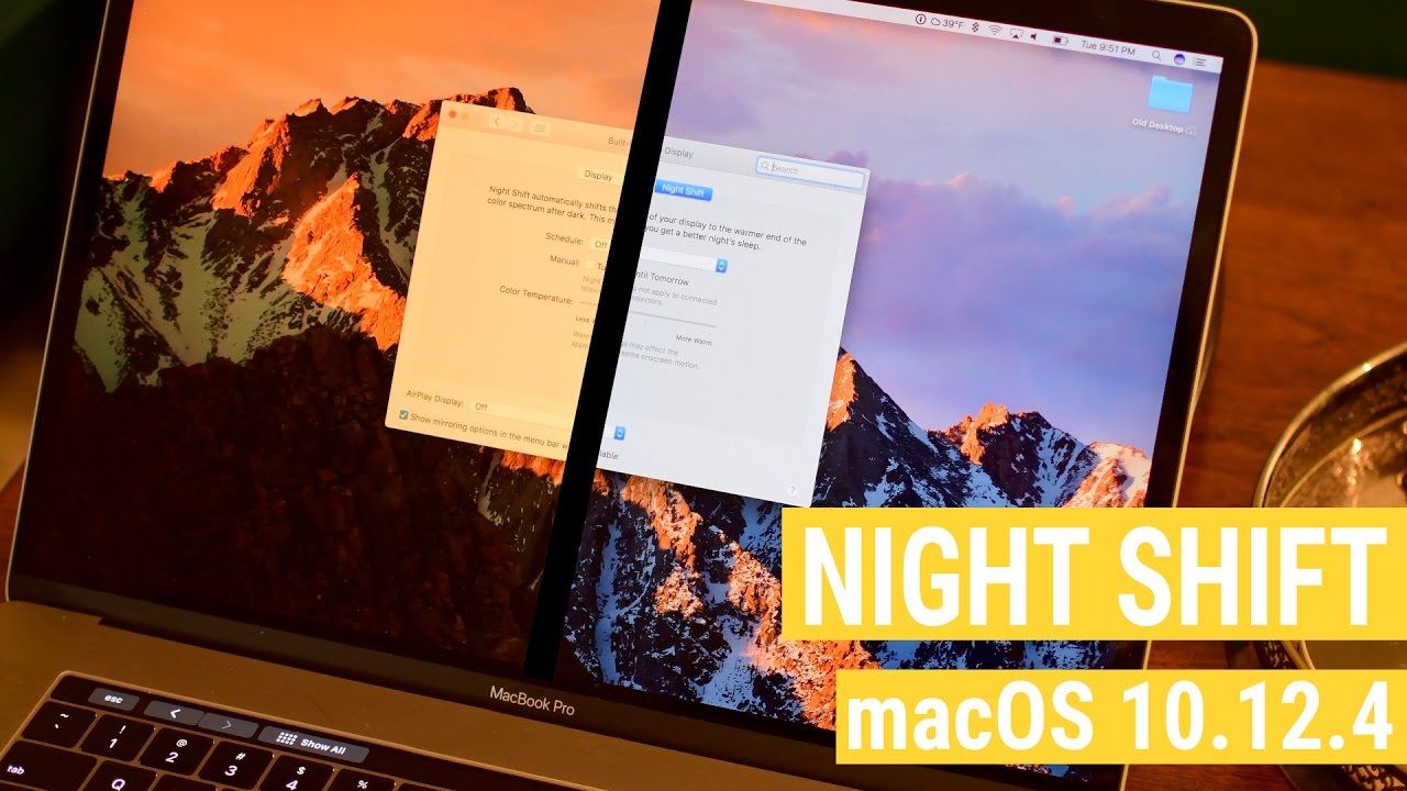 night shift mac mini