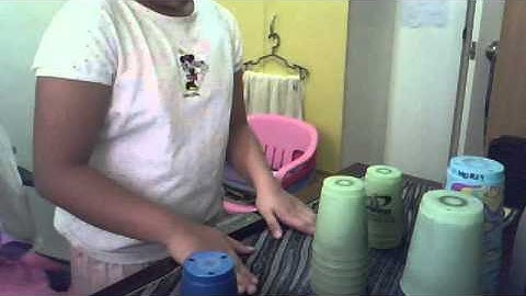 Sport stacking 8,9 second cycles