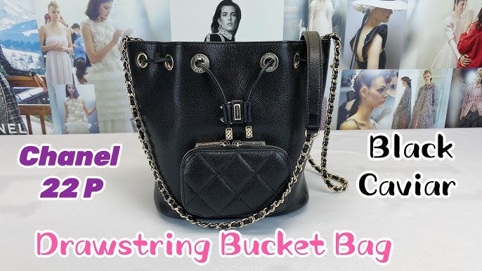 Chanel vs Louis Vuitton OPEN bucket drawstring bag comparison