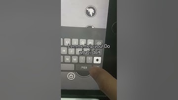 Very easy tutorial how to fix your keyboard on ipad when it floats or separates.