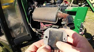 How To Diagnose John Deere Alternator Charging Problem  Fix it on a budget $$$ Repair Generator