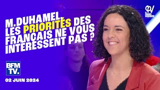 M.DUHAMEL, LES PRIORITÉS DES FRANÇAIS NE VOUS INTÉRESSENT PAS ?