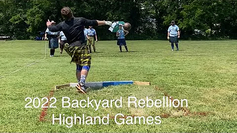 2022 Backyard Rebellion Highland Games | Justin Bl...