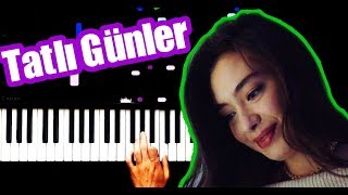 Kara Sevda - Черная любовь - Tatlı Günler - Piano Tutorial by VN